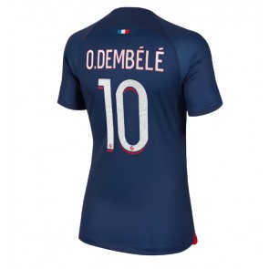 Paris Saint-Germain Ousmane Dembele #10 Hemmatröja Kvinnor 2023-24 Kortärmad